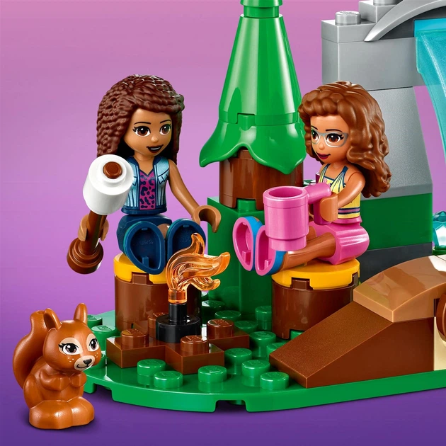 Zestaw klocków LEGO Friends Leśny wodospad 93 elementy (41677) - obraz 4