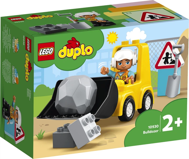 Zestaw klocków LEGO DUPLO Town Buldożer 10 elementów (10930) - obraz 3