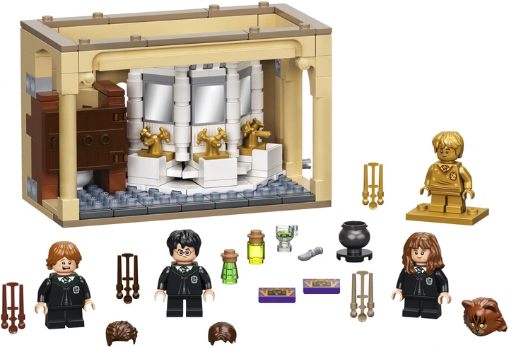 Zestaw klocków LEGO Harry Potter Hogwart: pomyłka z eliksirem wielosokowym 217 elementów (76386) - obraz 8
