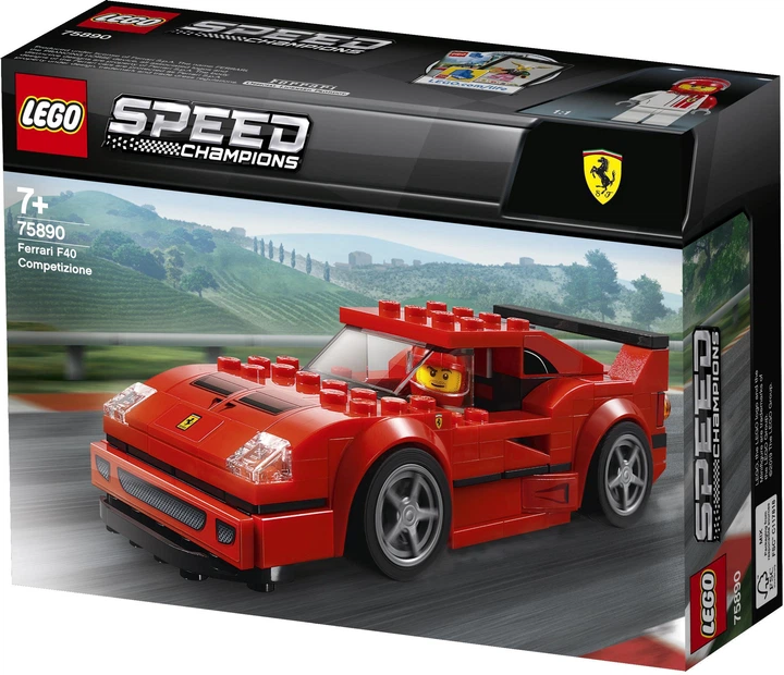 Zestaw klocków LEGO Speed Champions Samochód Ferrari F40 Competizione 198 elementów (75890) - obraz 4