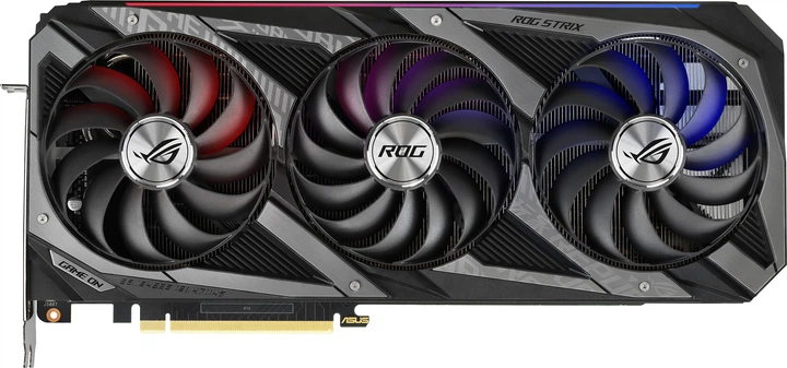 Видеокарта Asus PCI-Ex GeForce RTX 3070 ROG Strix Gaming OC V2 LHR