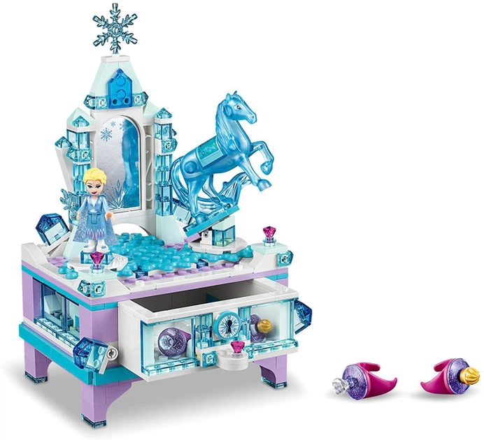 Zestaw klocków LEGO Disney Princess Frozen 2 Szkatułka na biżuterię Elsy 300 elementów (41168) - obraz 2