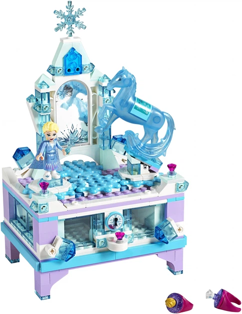 Zestaw klocków LEGO Disney Princess Frozen 2 Szkatułka na biżuterię Elsy 300 elementów (41168) - obraz 11