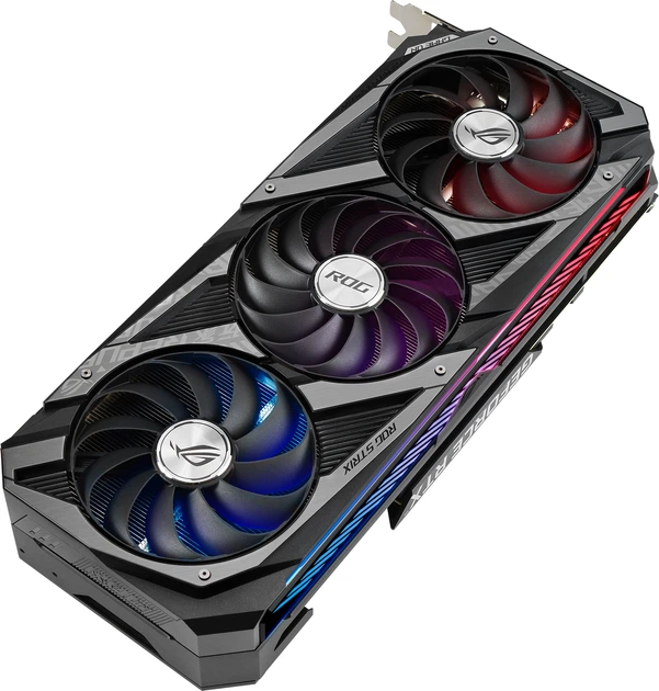 Видеокарта Asus PCI-Ex GeForce RTX 3070 Ti ROG Strix Gaming OC 8GB