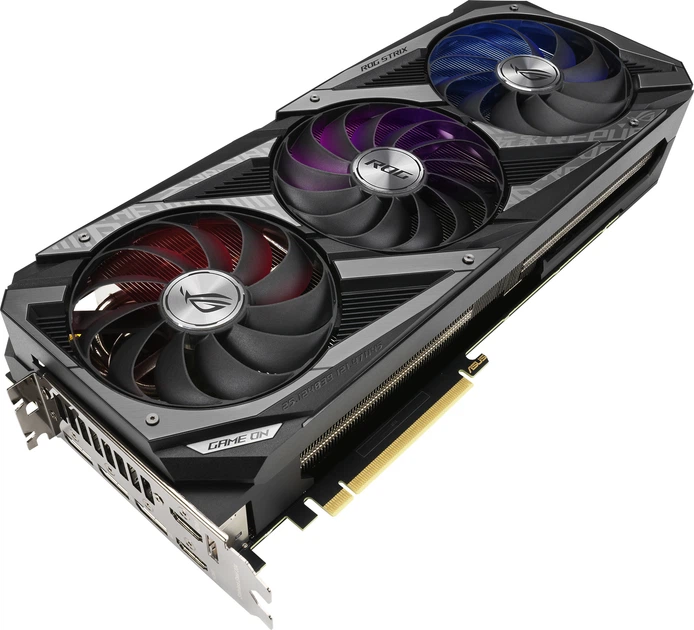 Видеокарта Asus PCI-Ex GeForce RTX 3070 Ti ROG Strix Gaming 8GB