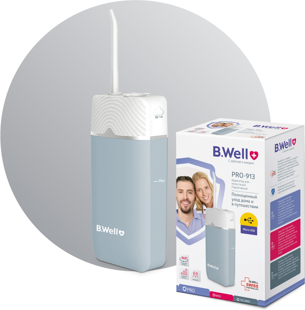 Ирригатор B.Well PRO-913 - изображение 5