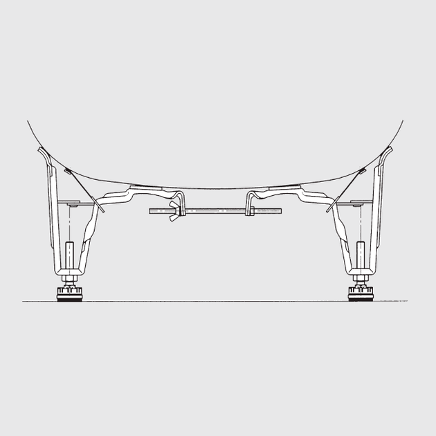 Ножки KALDEWEI 5030 - Фото 3 Ножки KALDEWEI 5030 - изображение 3