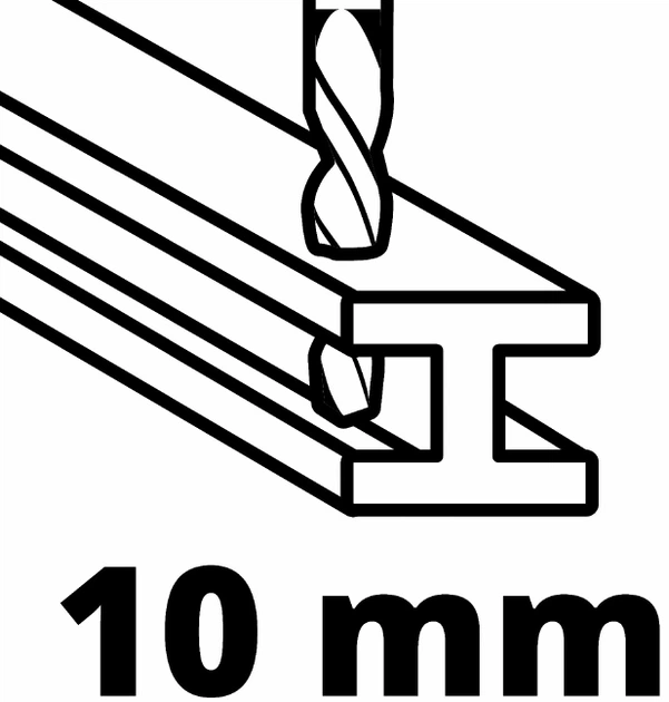 Wiertarka akumulatorowa Einhell X-Change TC-ID 18 Li-Solo (4513960) - obraz 5