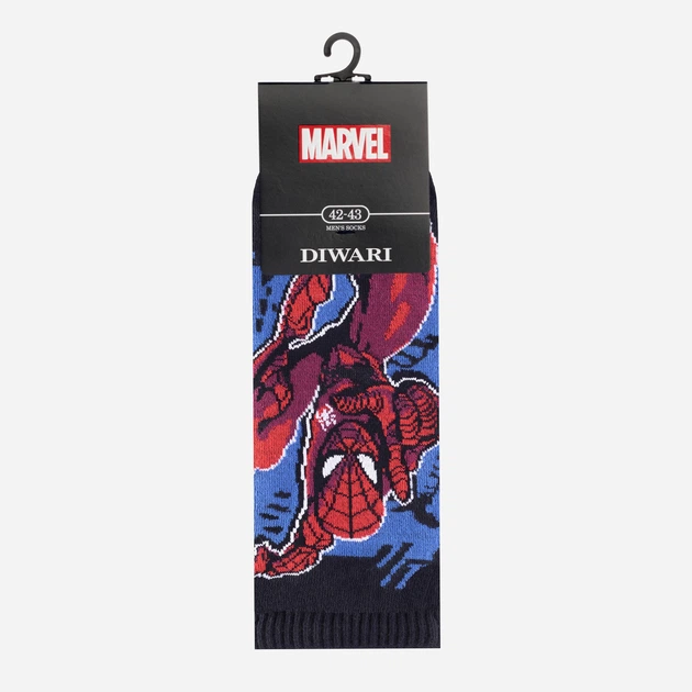 Шкарпетки Diwari DW Marvel 17С-141СПМ 072 40-41 р Темно-сині (4810226343128) - зображення 3