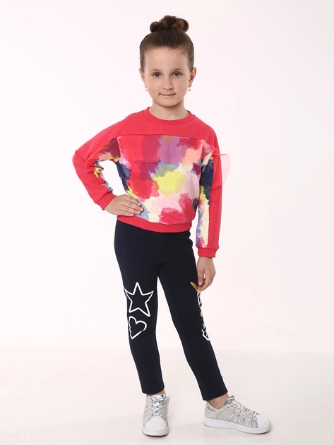 Свитшот Smil 98 Малиновый 116504 - Фото 2 Свитшот Smil 98 Малиновый 116504 - изображение 2