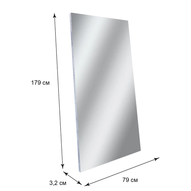Напольное зеркало Fenster Версаль урбан 179x79x3,2 - изображение 4