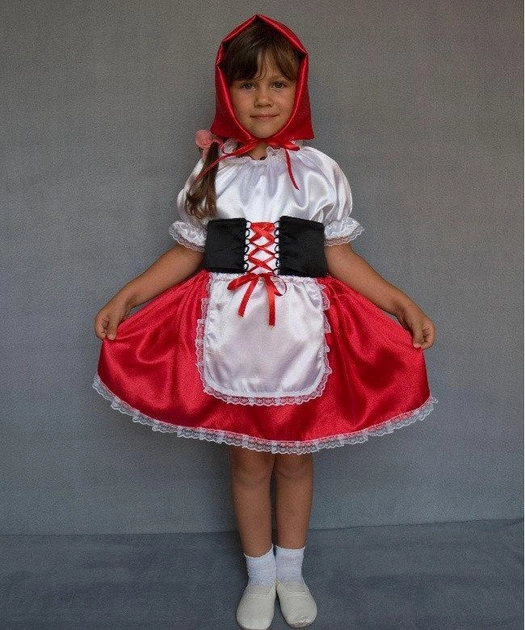 Детский карнавальный костюм Bonita Красная Шапочка 95 - 110 см Разноцветный 