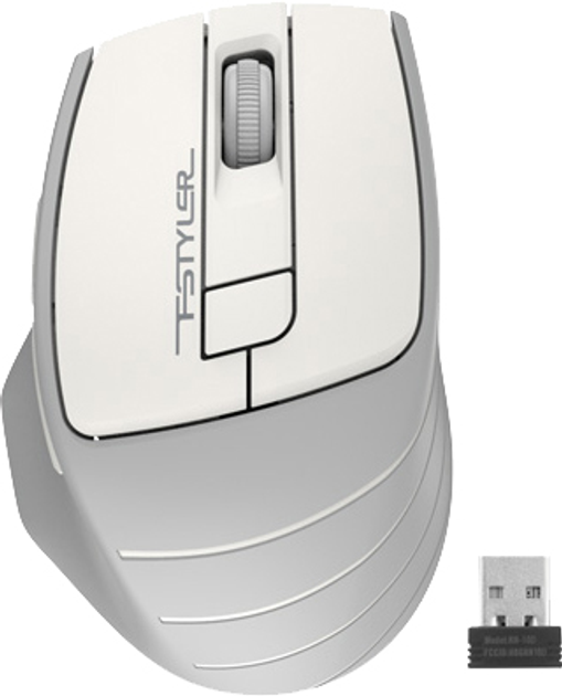 Мышь A4Tech FG30 Wireless Grey/White (4711421944700) - изображение 1