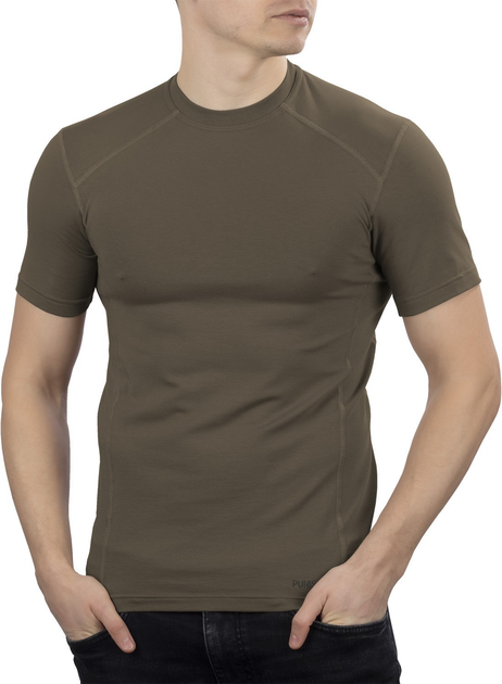 Футболка тактическая мужская 281z Olive Drab 2XL - изображение 1