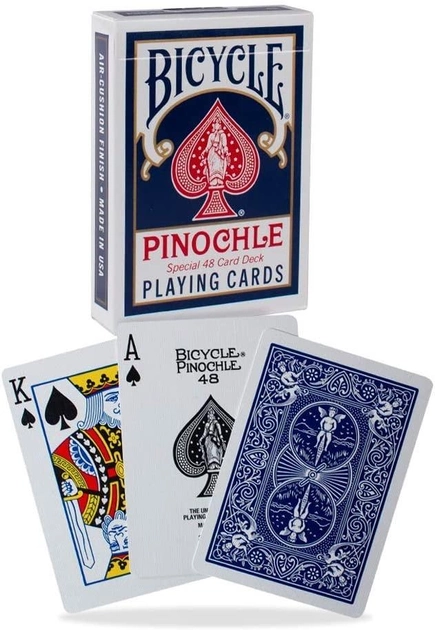 12 RED Decks Bicycle Pinochle Playing Cards 