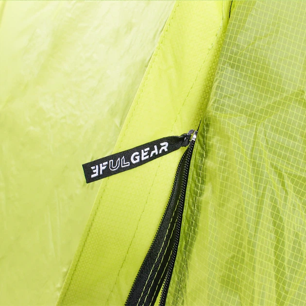 Палатка трехместная 3F UL GEAR QingKong 3 15D 3 season Зеленая (315D3S) - изображение 6