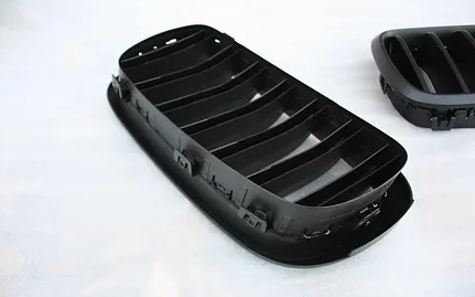 Решетки радиатора BMW X5 F15 X6 F16 (черный мат) БМВ - изображение 2