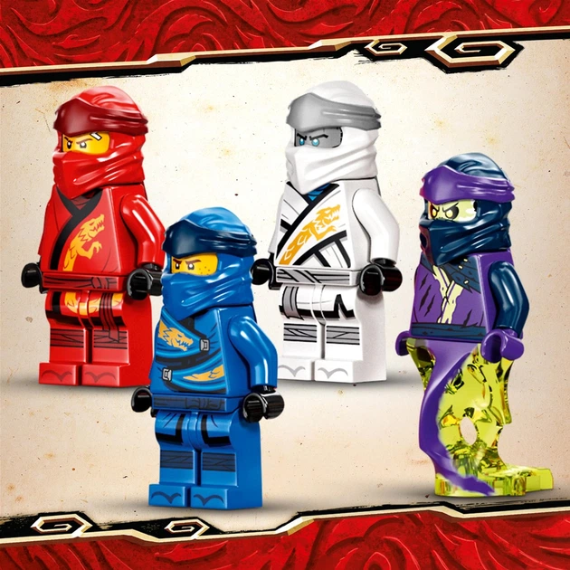 Zestaw klocków LEGO Ninjago Dar Przeznaczenia Decydująca bitwa 147 elementów (71749) - obraz 6