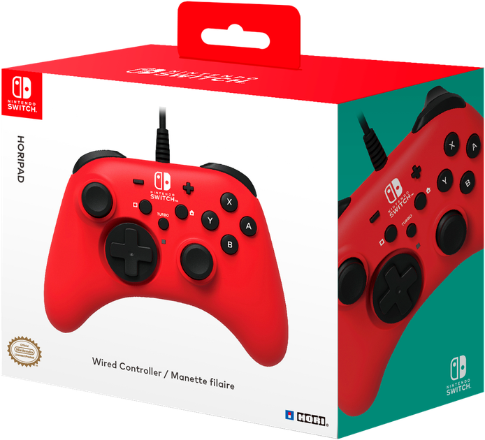 Геймпад Hori Horipad for Nintendo Switch Red – фото, отзывы