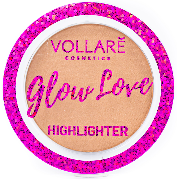 Акція на Хайлайтер Vollare Cosmetics Glow Love 5 г від Rozetka