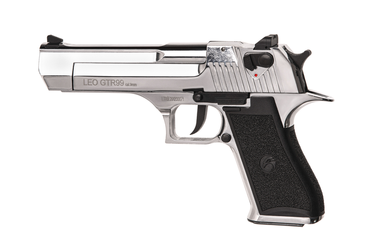 1003426 Пистолет сигнальный Carrera Arms Leo GTR99 Shiny Chrome - изображение 1