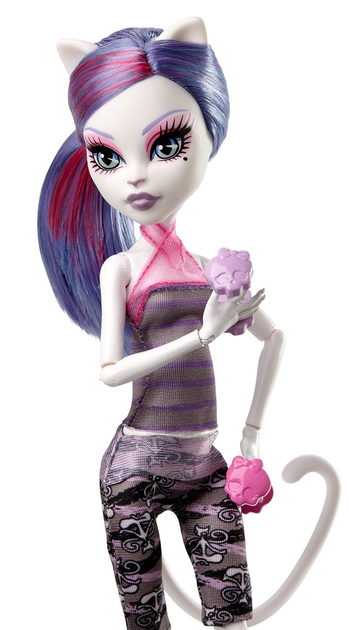 Кукла Монстер Хай Катрин ДеМяу Фантастический фитнес (Monster High ...