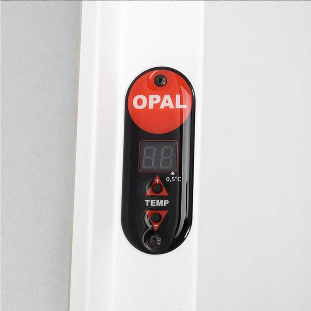 Керамическая отопительная панель OPAL 375CL с климат-контролем белая площадь до 10 кв м - изображение 5