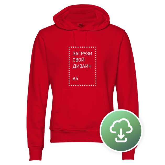 Худи Unisex, XS, Цветной, с печатью A5 вертикаль - Фото 7 Худи Unisex, XS, Цветной, с печатью A5 вертикаль - изображение 7