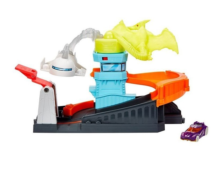 Игровой набор Трек "Атака Птеродактиля" - Hot Wheels Ptero Port Attack - изображение 4