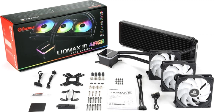 Chłodzenie wodne Enermax Liqmax III 360 RGB (ELC-LMT360-ARGB) - obraz 6