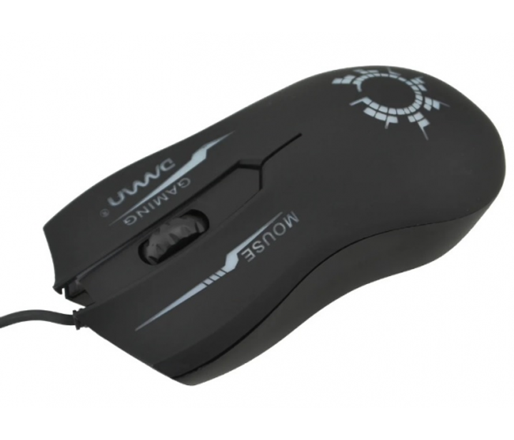 Мышка компьютерная проводная GM DM03, Black - изображение 1