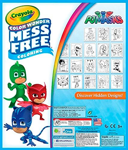 ???????????????????????????? ?? ???????????????????? ???????????????????????? PJ Masks, Color Wonder