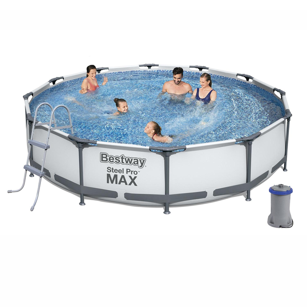 Каркасный бассейн Bestway 56416-2, 366 х 76 см (3 028 л/ч ...