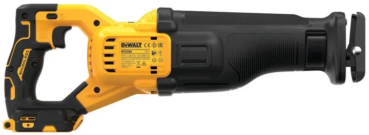 Piła szablasta akumulatorowa DeWalt DCS386NT (5035048739549) - obraz 4