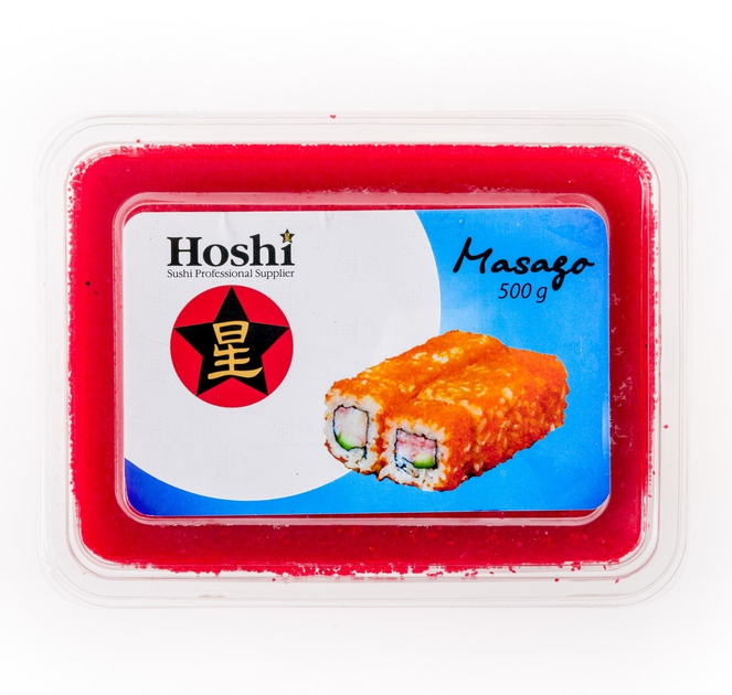 Икра Масаго Hoshi Красная 0,5 кг. – купить в Киеве, Украине - ROZETKA ...