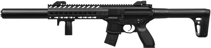 Пневматическая винтовка Sig Sauer MCX FDE с прицелом Micro Red Dot калибр 4.5 мм (AIR-MCX-MRD-177-88G-30-BL) - изображение 2