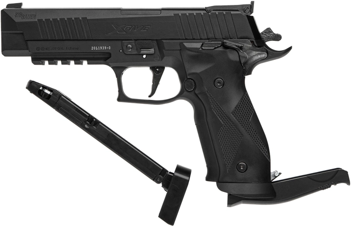 Пістолет пневматичний Sig Sauer P226 X5 Blowback калібр 4.5 мм (AIR-X5-177-BLK) - зображення 2
