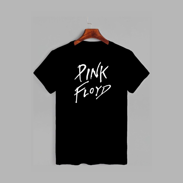 Акція на Футболка бавовняна довга чоловіча Likey Pink Floyd M150-0420 L Чорна від Rozetka