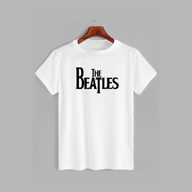 Акція на Футболка бавовняна довга чоловіча Likey The Beatles M150-0426 XL Біла від Rozetka