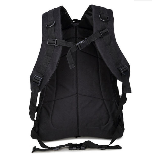 Рюкзак Тактичний Універсальний Tactical Backpack 40 Black 40 літрів 39 см x 25 см x 50 см - зображення 2