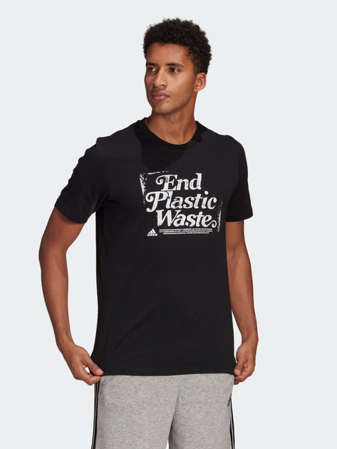 Футболка Adidas M Sstnbl Slgn T GL3225 XL Black (4062064946867) - изображение 1