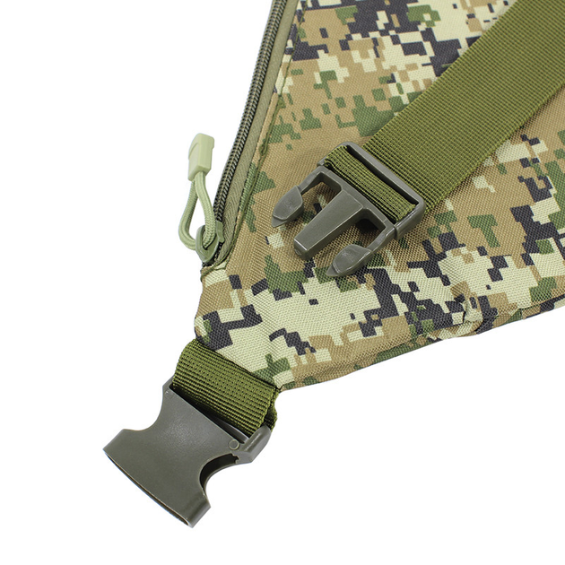 Рюкзак тактический на одно плечо AOKALI Outdoor A38 5L Camouflage Green (F_5370-16912) - изображение 2