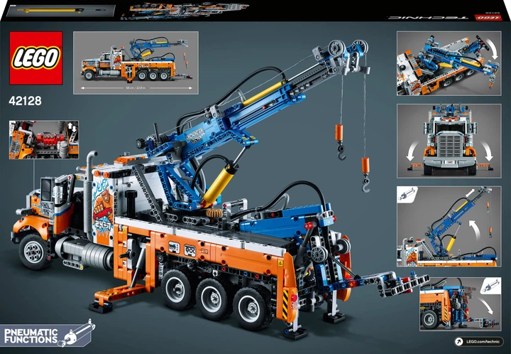 Zestaw klocków LEGO Technic Ciężki samochód pomocy drogowej 2017 elementów (42128) - obraz 18