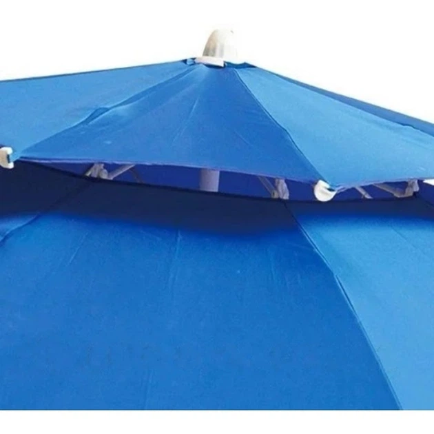 Парасолька з клапаном і чохлом для рибалки 2.3м Anti-UV (Синя) - Фото 2 Парасолька з клапаном і чохлом для рибалки 2.3м Anti-UV (Синя) - зображення 2