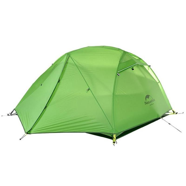 Двухместная палатка Naturehike Star River 2 нейлон 20D (зеленый) – фото ...