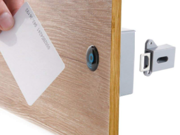 RFID замок YLI Electronic для шкафчиков и мебели Электронный Скрытый&nbsp; Белый (1009-651-00) - изображение 4