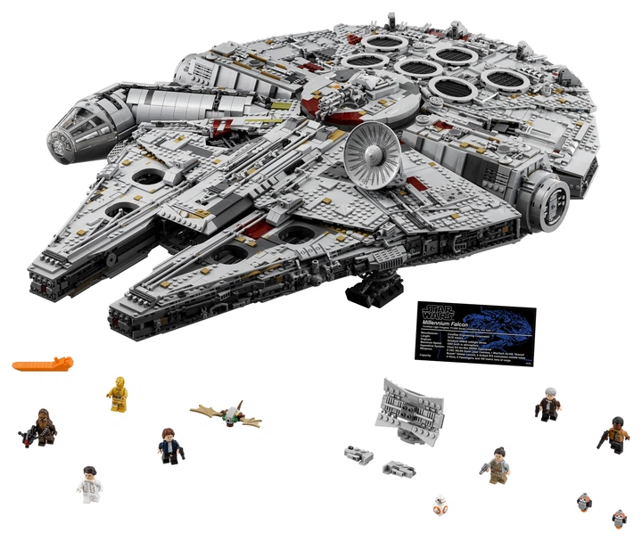 Zestaw klockow LEGO Star Wars Sokol Millennium 7541 element (75192) - obraz 12