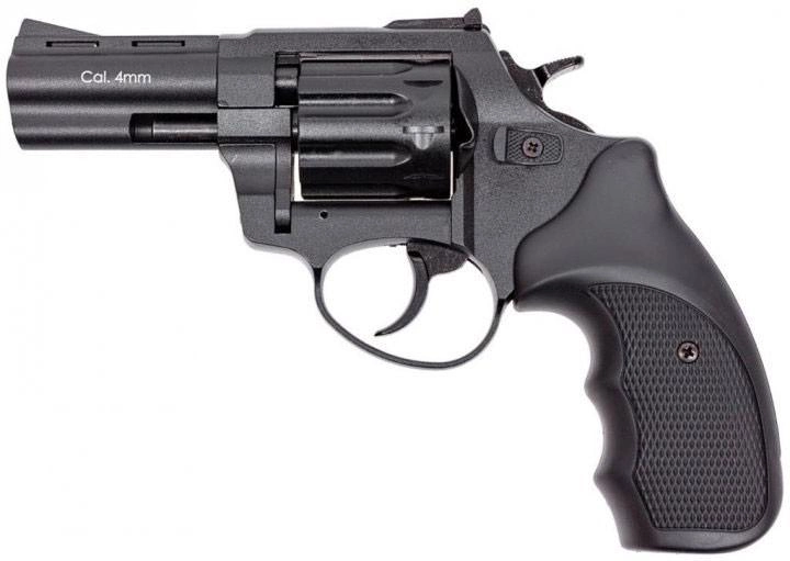 Револьвер под патрон Флобера STALKER 3" S черн. рук.+в подарок Патроны Флобера 4 мм Sellier&Bellot Sigal (50 шт )+ Кобура оперативная для револьвера универсальная + Оружейная чистящая смазка-спрей XADO - изображение 2