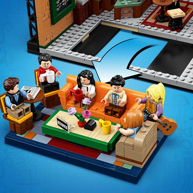 Zestaw klocków LEGO Ideas Central Perk 1070 elementów (21319) - obraz 6