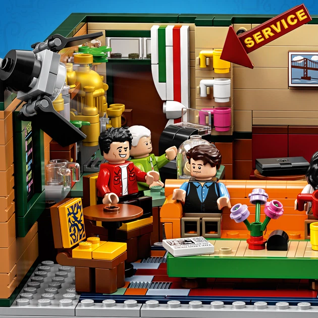 Zestaw klocków LEGO Ideas Central Perk 1070 elementów (21319) - obraz 9
